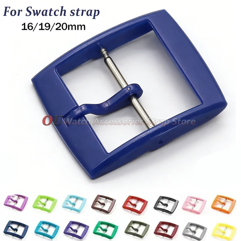 Silicone Band Women - 1 adet Plastik saat tokası 16