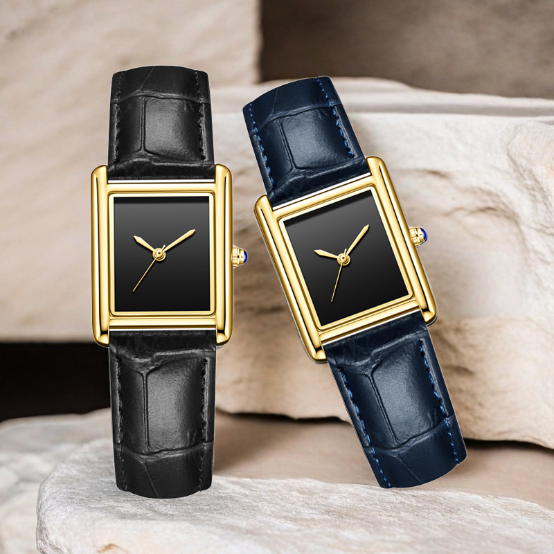 Cartier Watch Tank - Tank Kare Lüks Marka Saatler Kadın