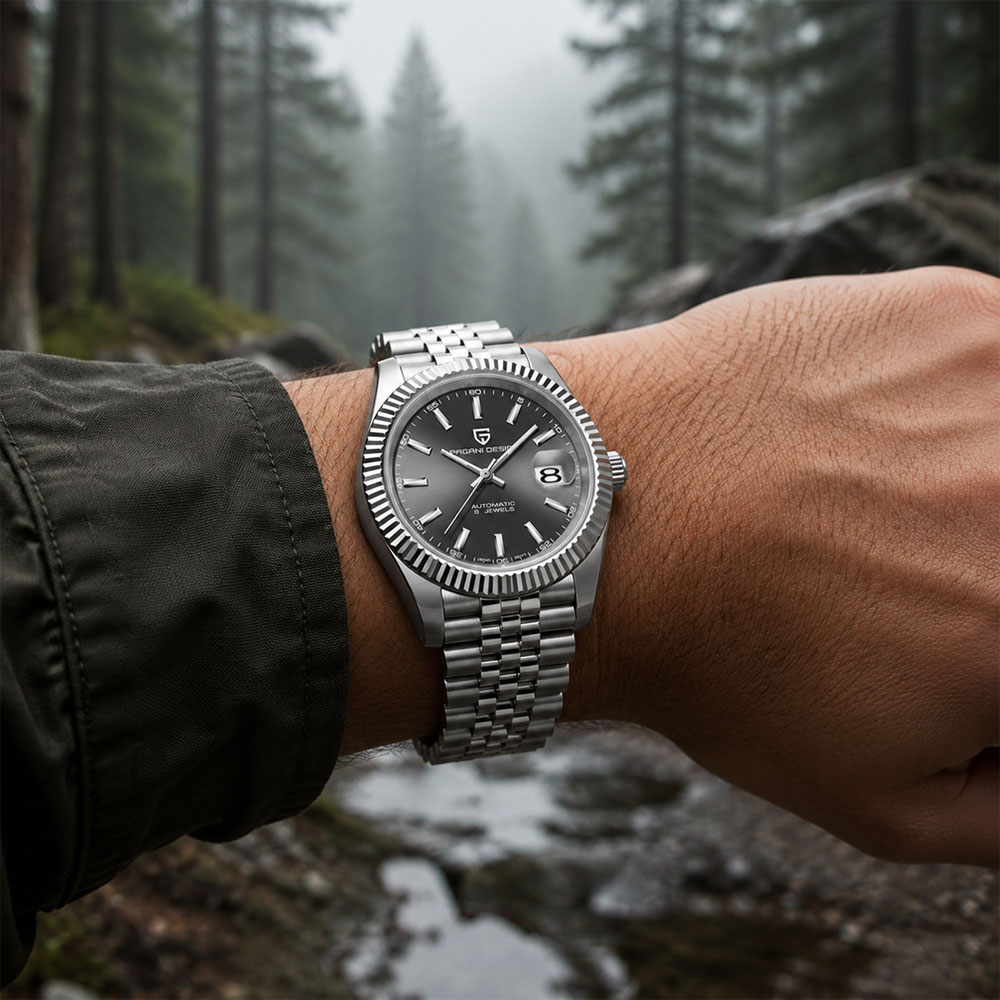 Rolex Watch Datejust - Üst Düzey Marka PAGANI DESIGN Erkek