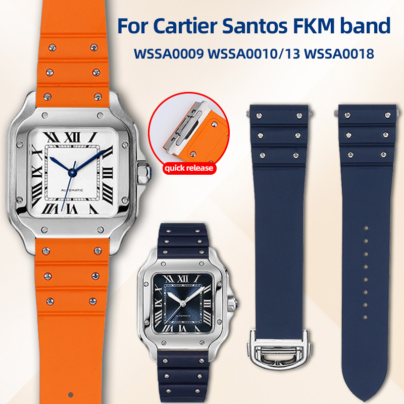 Cartier Watch Tank - 19mm 21mm Cartier Santos WSSA0009 Premium