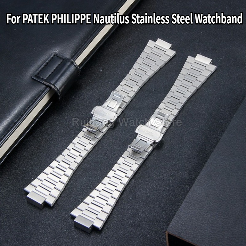 Patek Philippe Watch Aquanaut - Yüksek Mukavemetli Paslanmaz Çelik saat kayışı
