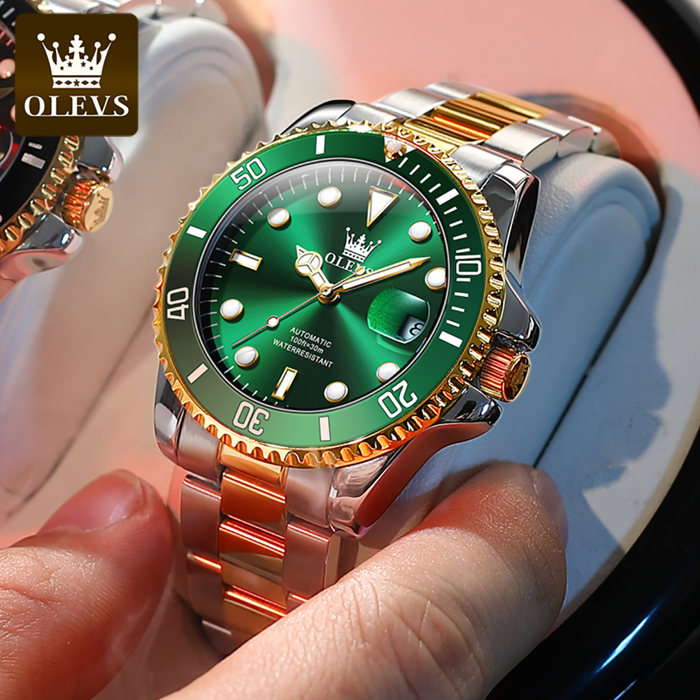 OLEVS 6650 Mekanik Erkek Saati - Rolex Watch Datejust incelemesi ve fiyatı