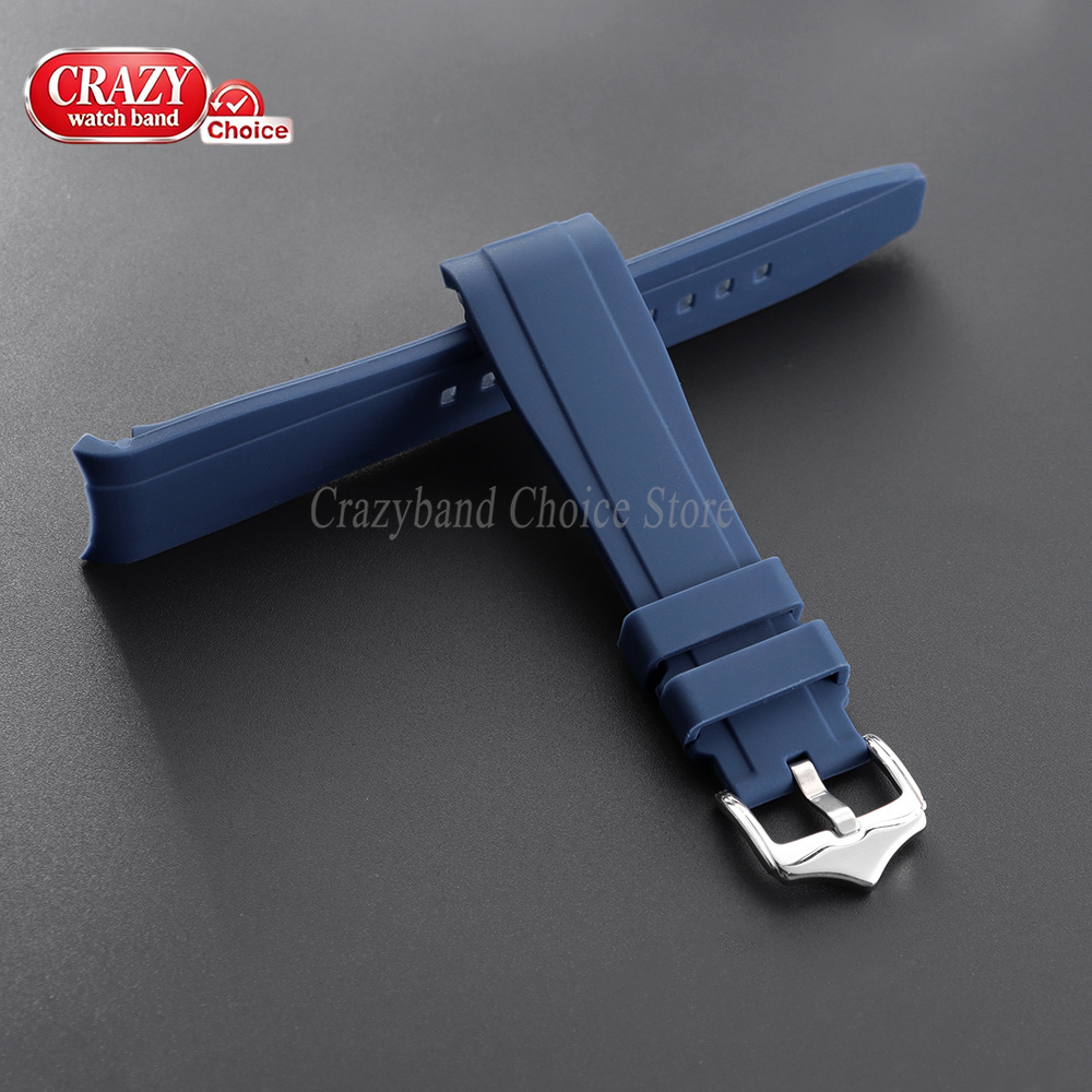 20mm22mm Rolex için kauçuk kay - Suede Strap Watch incelemesi ve fiyatı
