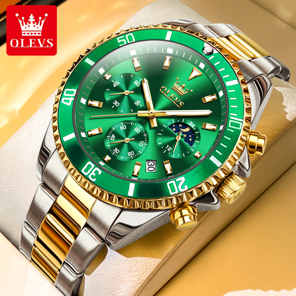 OLEVS 2870 Erkek Kol Saati Ay  - Rolex Watch Datejust incelemesi ve fiyatı