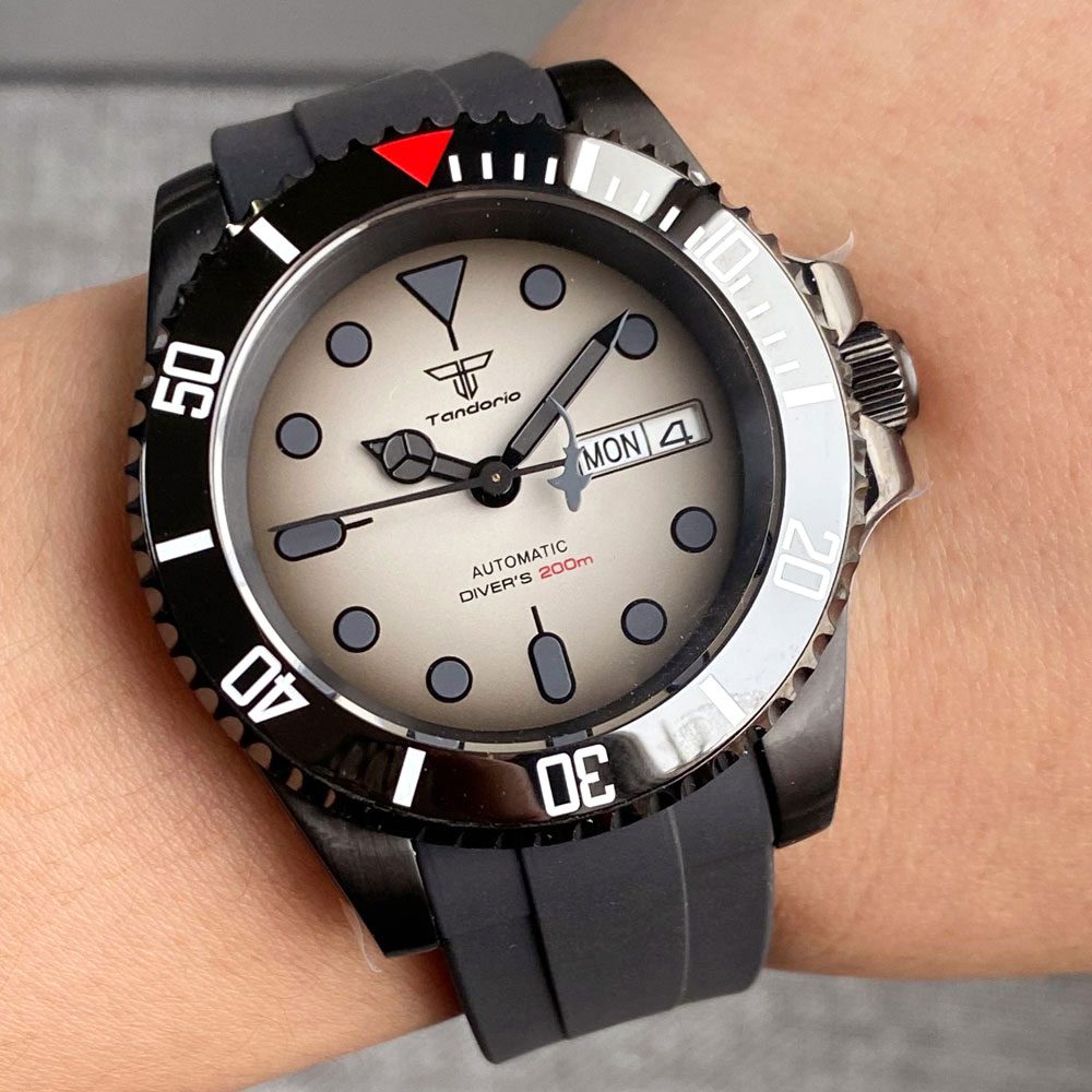 Tandorio 200M su geçirmez NH36 - Rubber Strap Diver incelemesi ve fiyatı