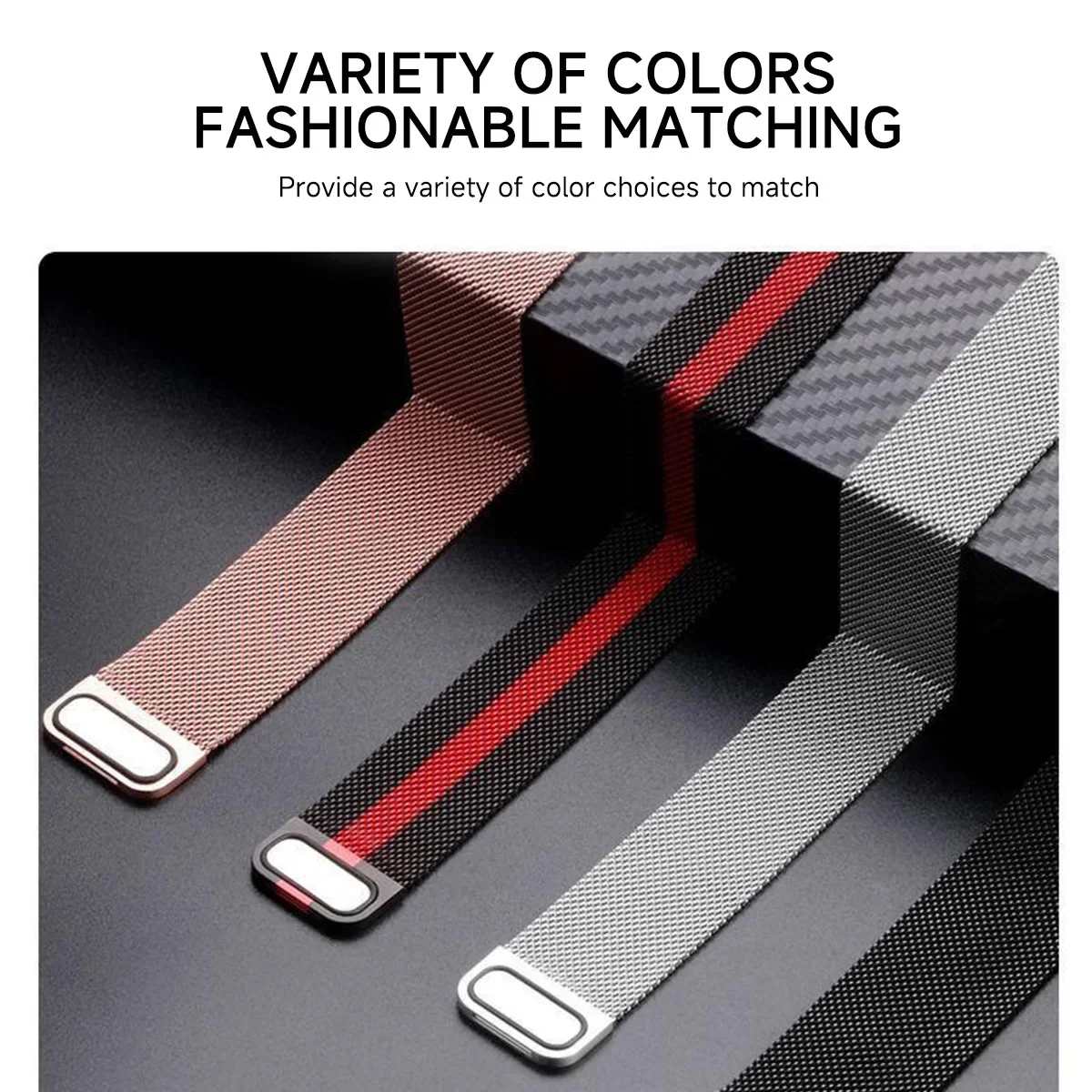 Metal Kayış Fitbit Versa 4 3 2 - Milanese Loop Magnetic incelemesi ve fiyatı