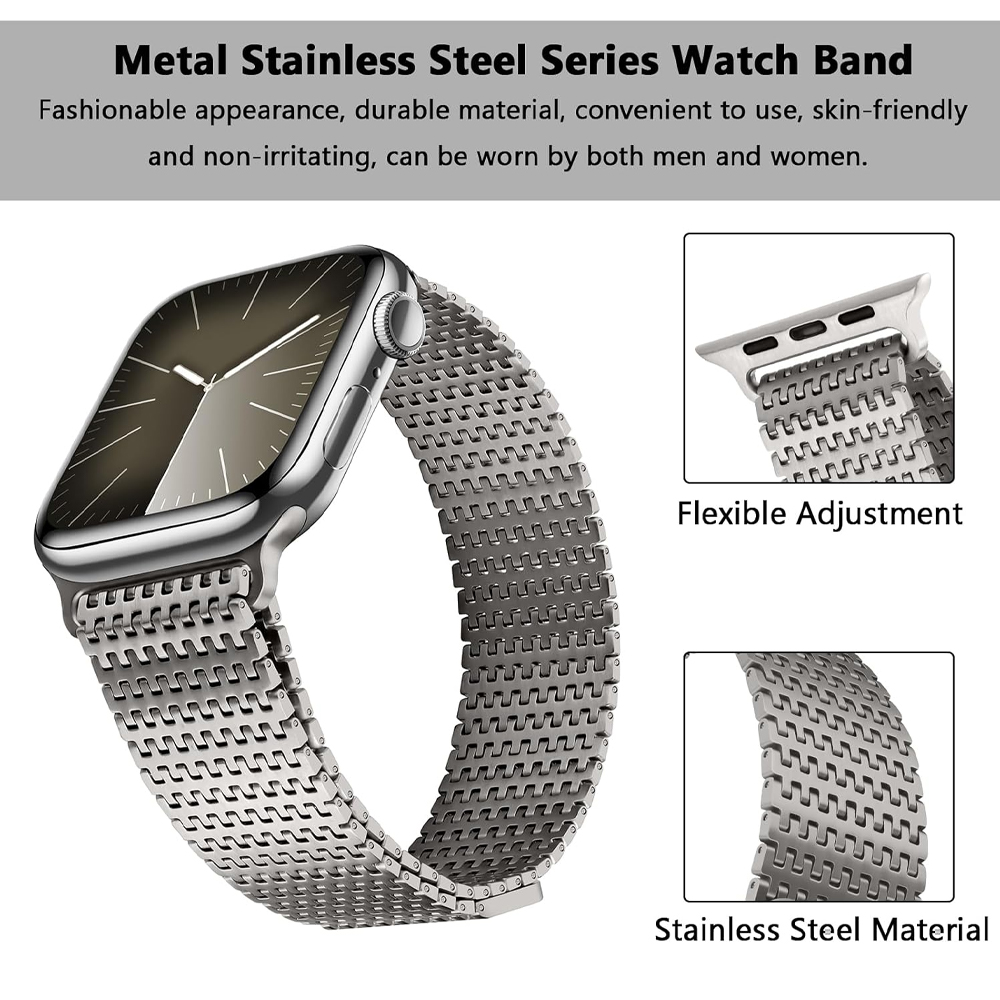 Apple Watch bandı için titanyu - Milanese Loop Magnetic incelemesi ve fiyatı